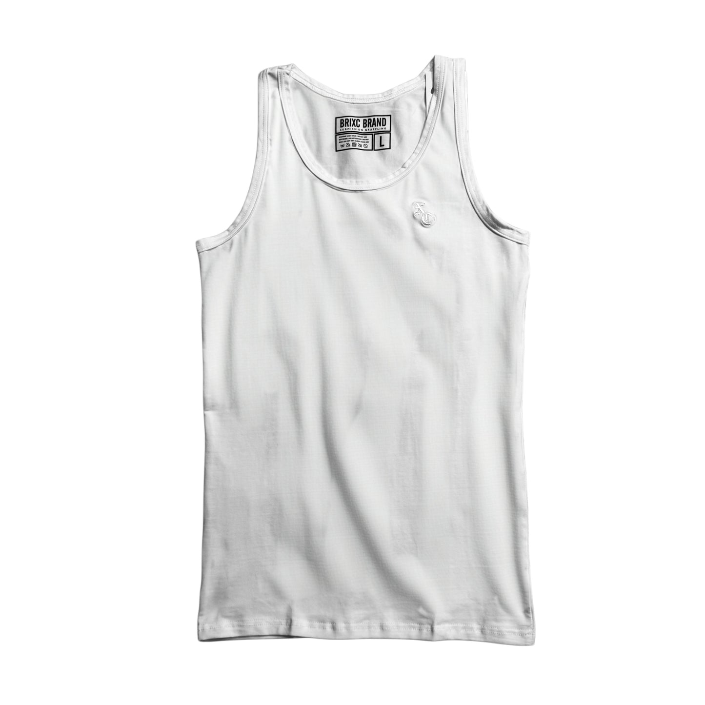 BRIXC BEATER - WHITE TANKTOP