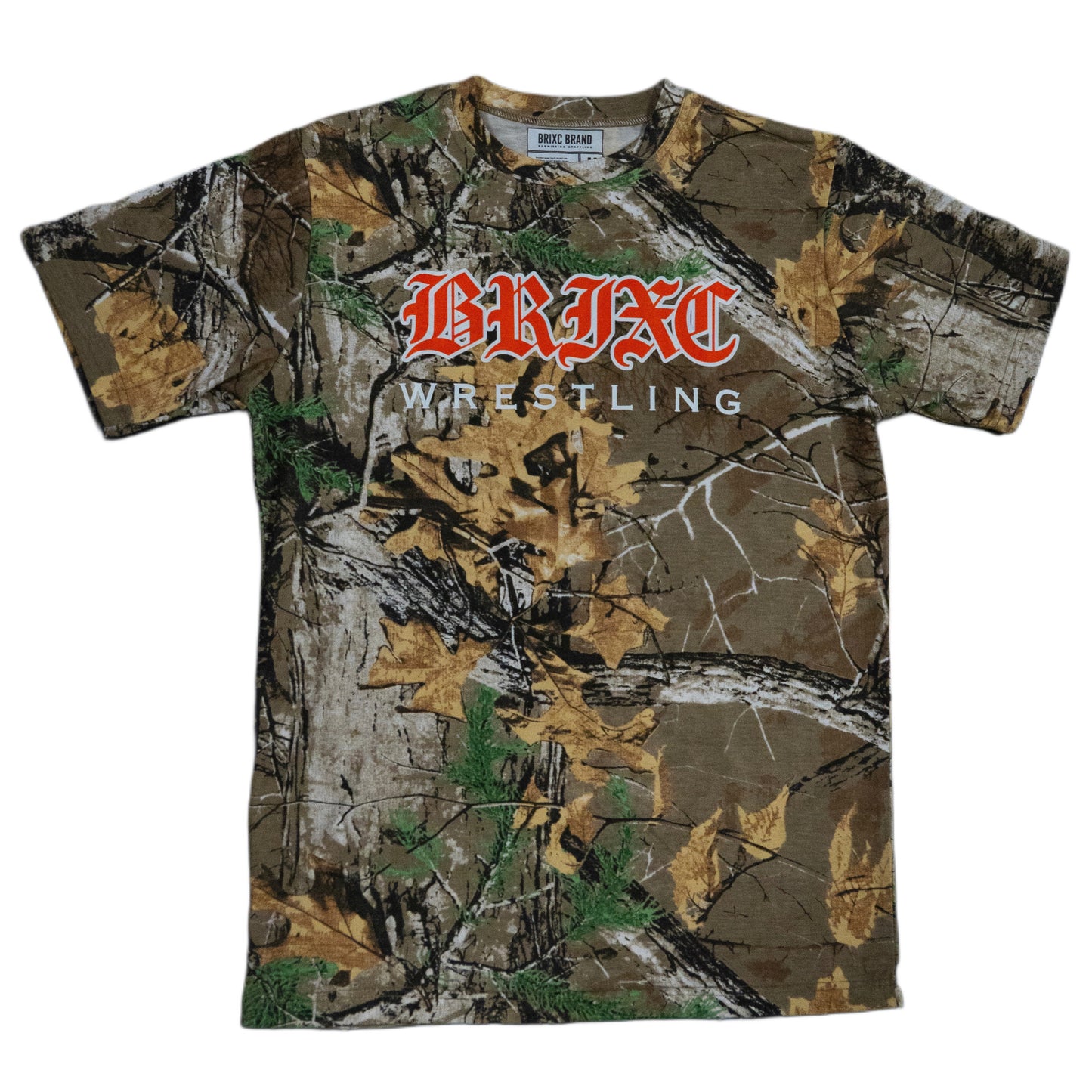 WRESTLING CAMO TRAINING TEE