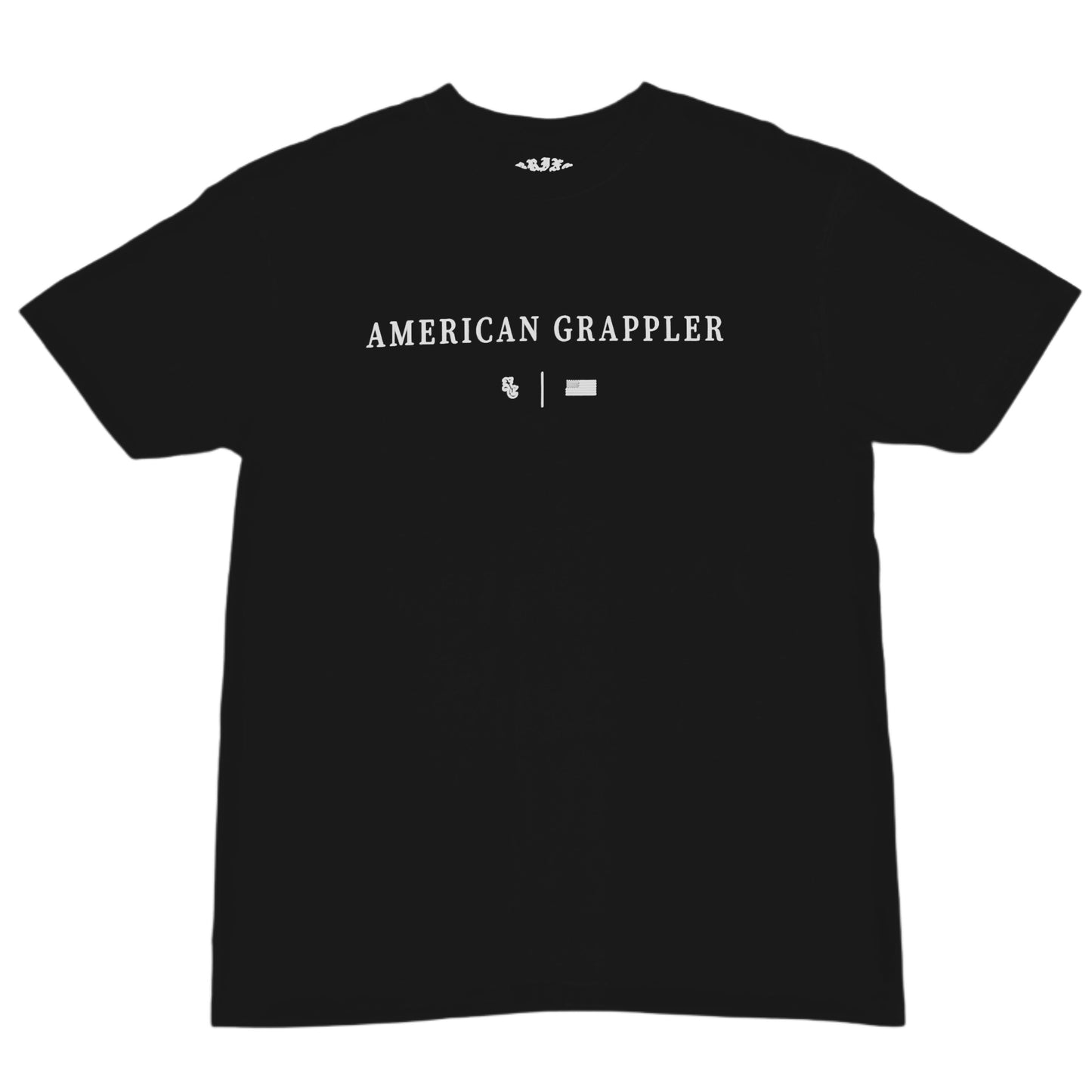 AMERICAN GRAPPLER TEE / BLACK