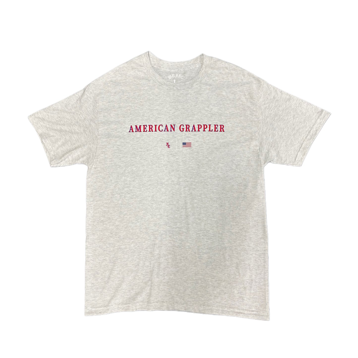 AMERICAN GRAPPLER TEE / ASH