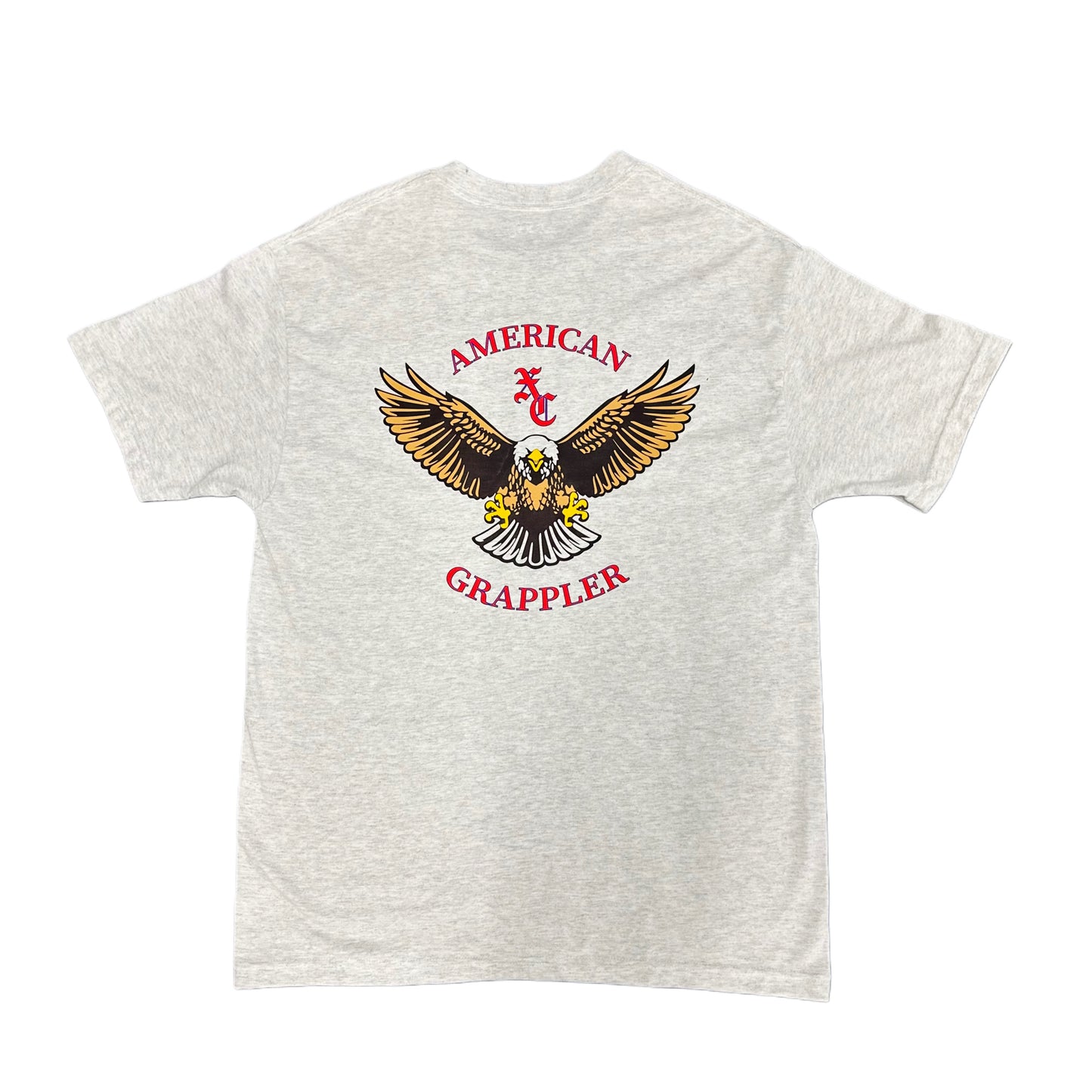 AMERICAN GRAPPLER TEE / ASH